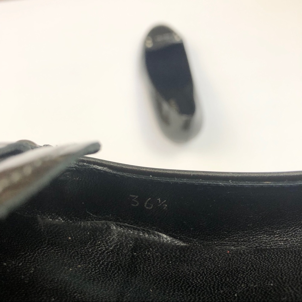 Prada | Patent Leather Kitten Heel Loafers 6.5 - Picture 8 of 8